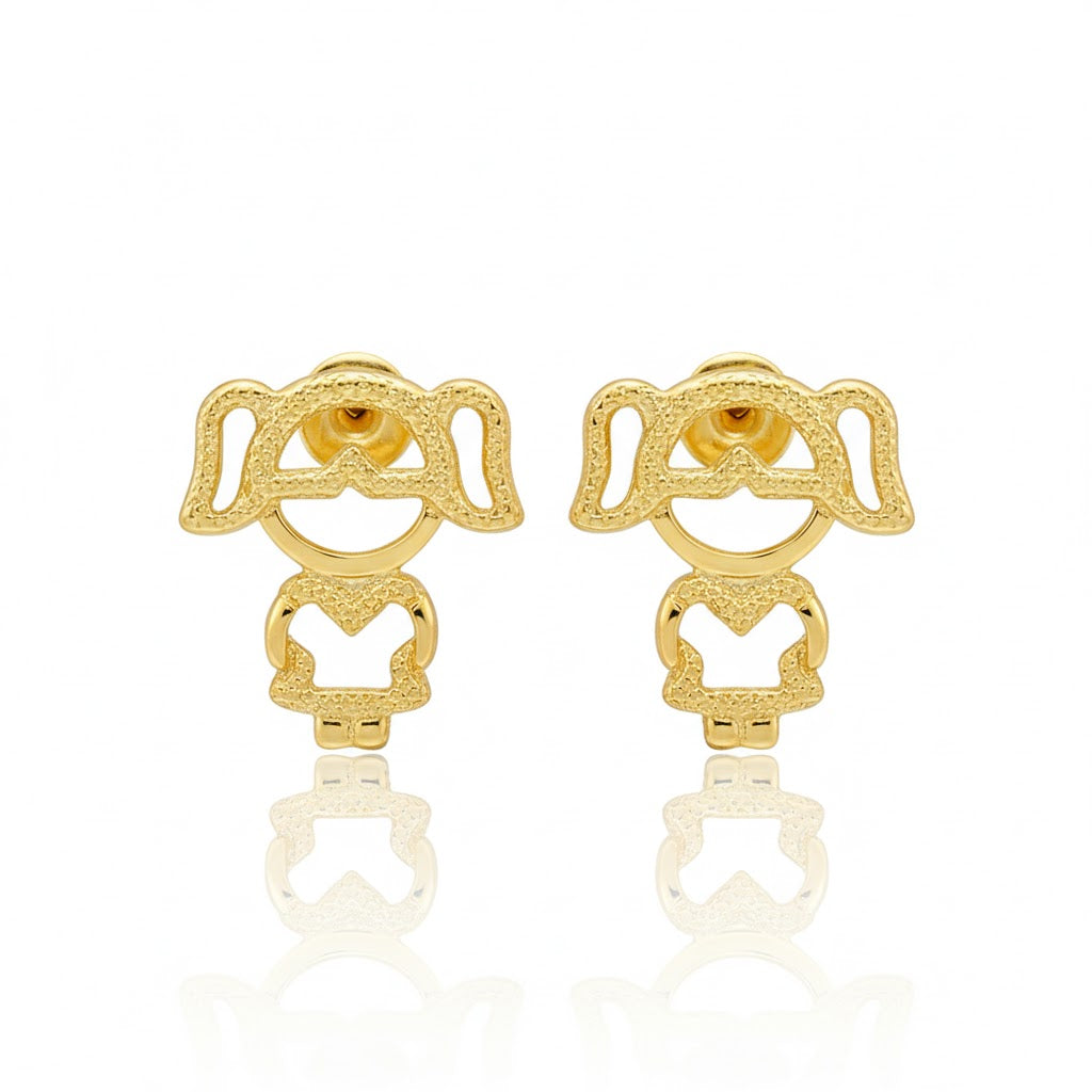 Small Gold Earrings for Girls
