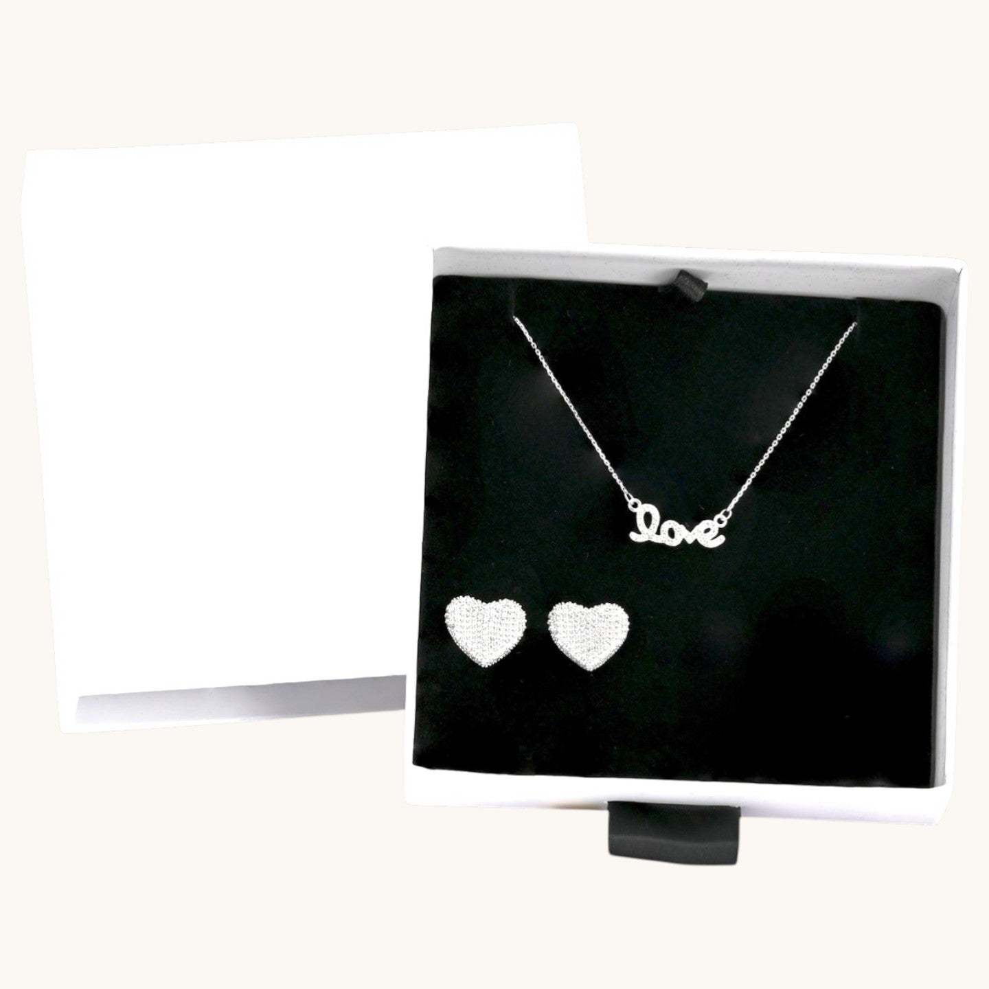 Conjunto Amor Eterno em Prata 925 com Zircónia
