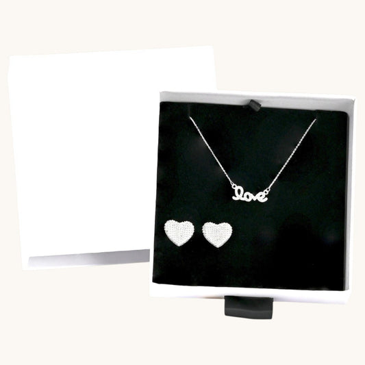 Conjunto Amor Eterno em Prata 925 com Zircónia