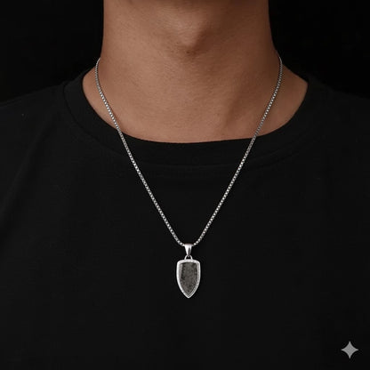 Colar Masculino Brave em Aço Inoxidável