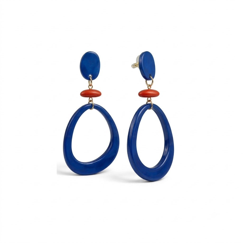 Brincos Pendentes com Argolas